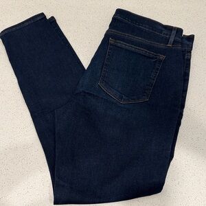 LOFT Dark Blue Skinny Jeans